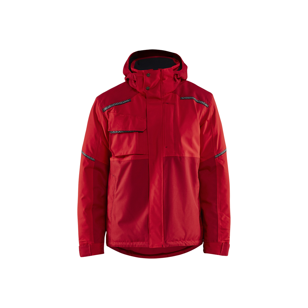 Veste hiver à capuche stretch 4881 Rouge/rouge foncé Blaklader - 488119875658