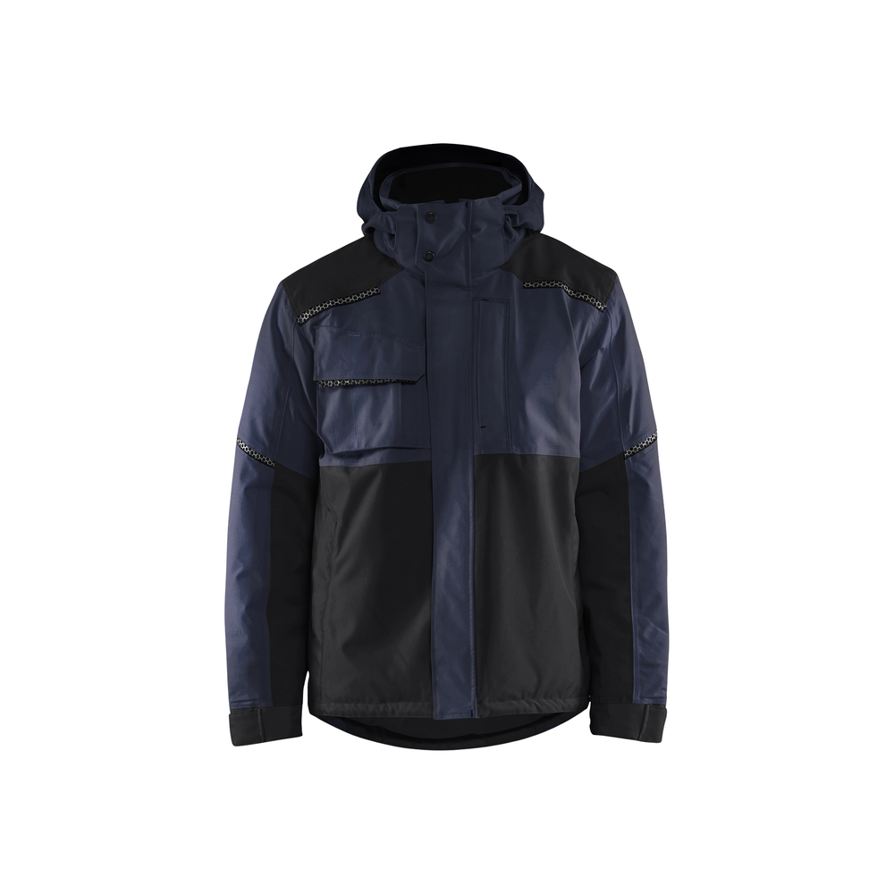 Veste hiver à capuche stretch 4881 Marine foncé/Noir Blaklader - 488119878699