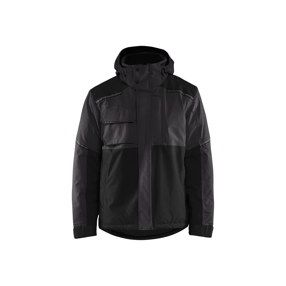 Veste hiver à capuche stretch 4881 Gris Foncé/Noir Blaklader - 488119879899