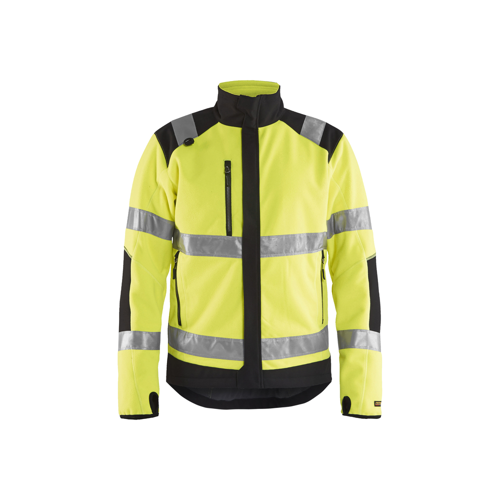Veste polaire coupe-vent haute-visibilité 4888 Jaune fluo/Noir Blaklader - 488825243399
