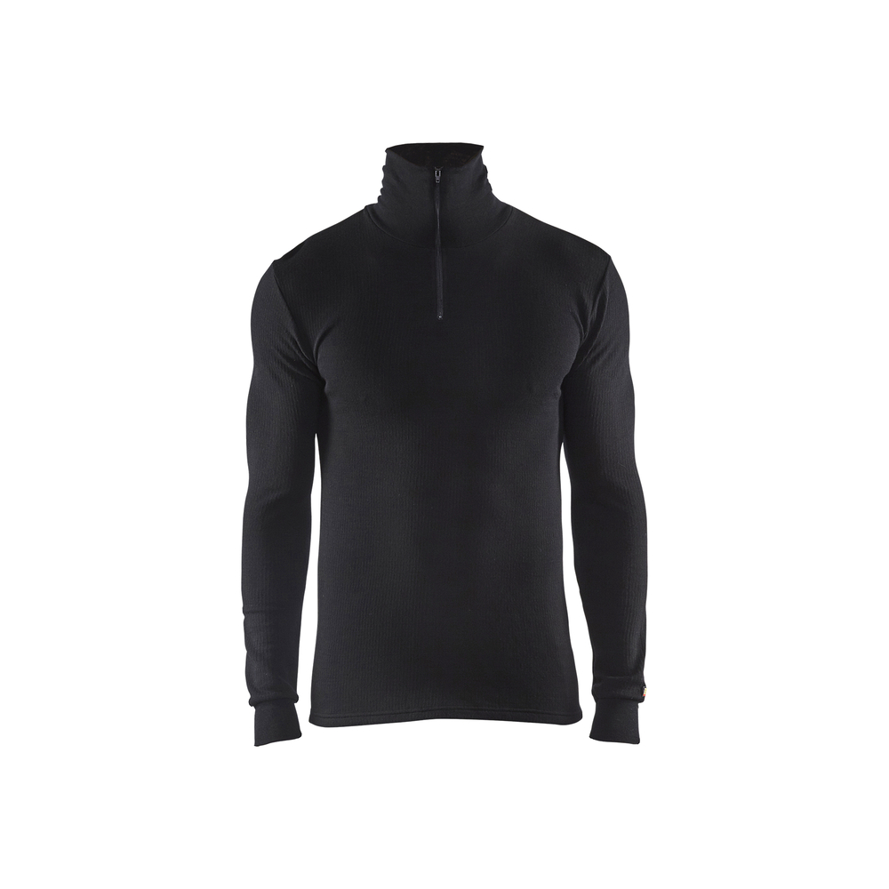 Haut de sous-vêtements col zippé WARM 4891 Noir Blaklader - 489117059900