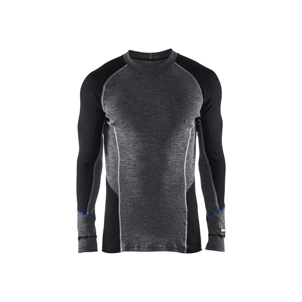 Haut de sous-vêtements WARM 4897 Gris moyen/Noir Blaklader - 489717329699