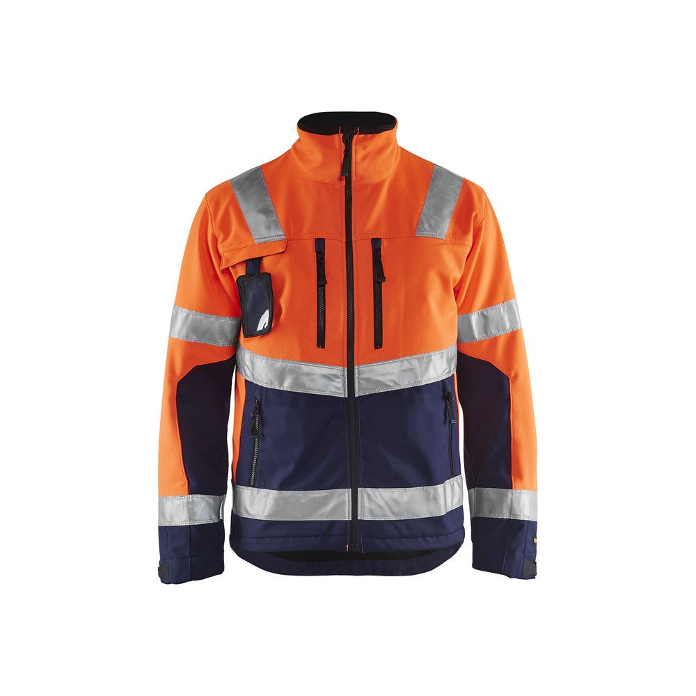 Veste softshell haute-visibilité 4900 Orange fluo/Marine Blaklader - 490025175389