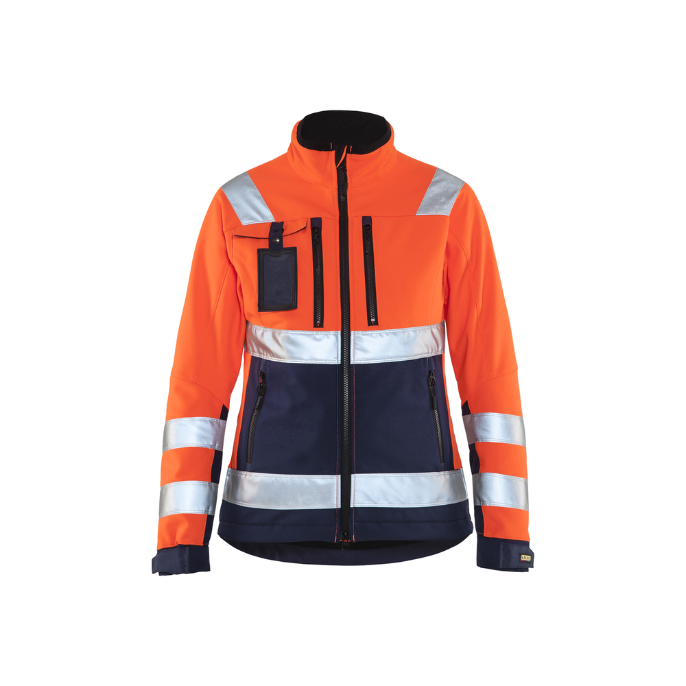 Veste softshell haute-visibilité femme 4902 Orange fluo/Marine Blaklader - 490225175389