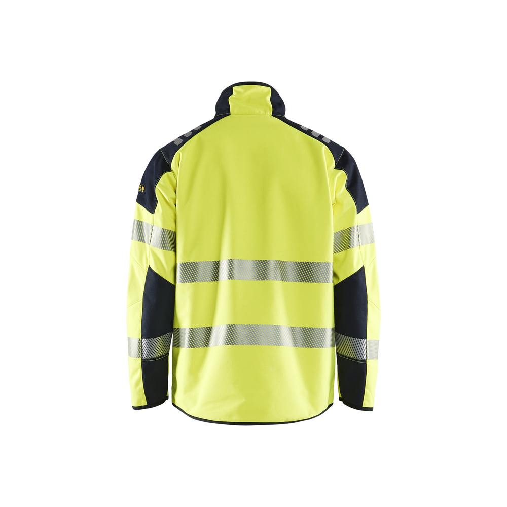 Veste softshell multinormes Blåkläder 4948 Jaune fluo/Marine Blaklader - 494815603389