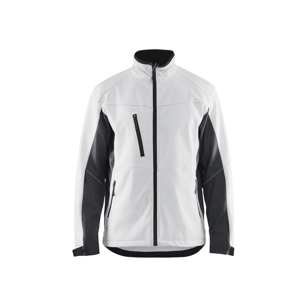 Veste Softshell Blåkläder 4950 Blanc/Gris foncé Blaklader - 495025161098