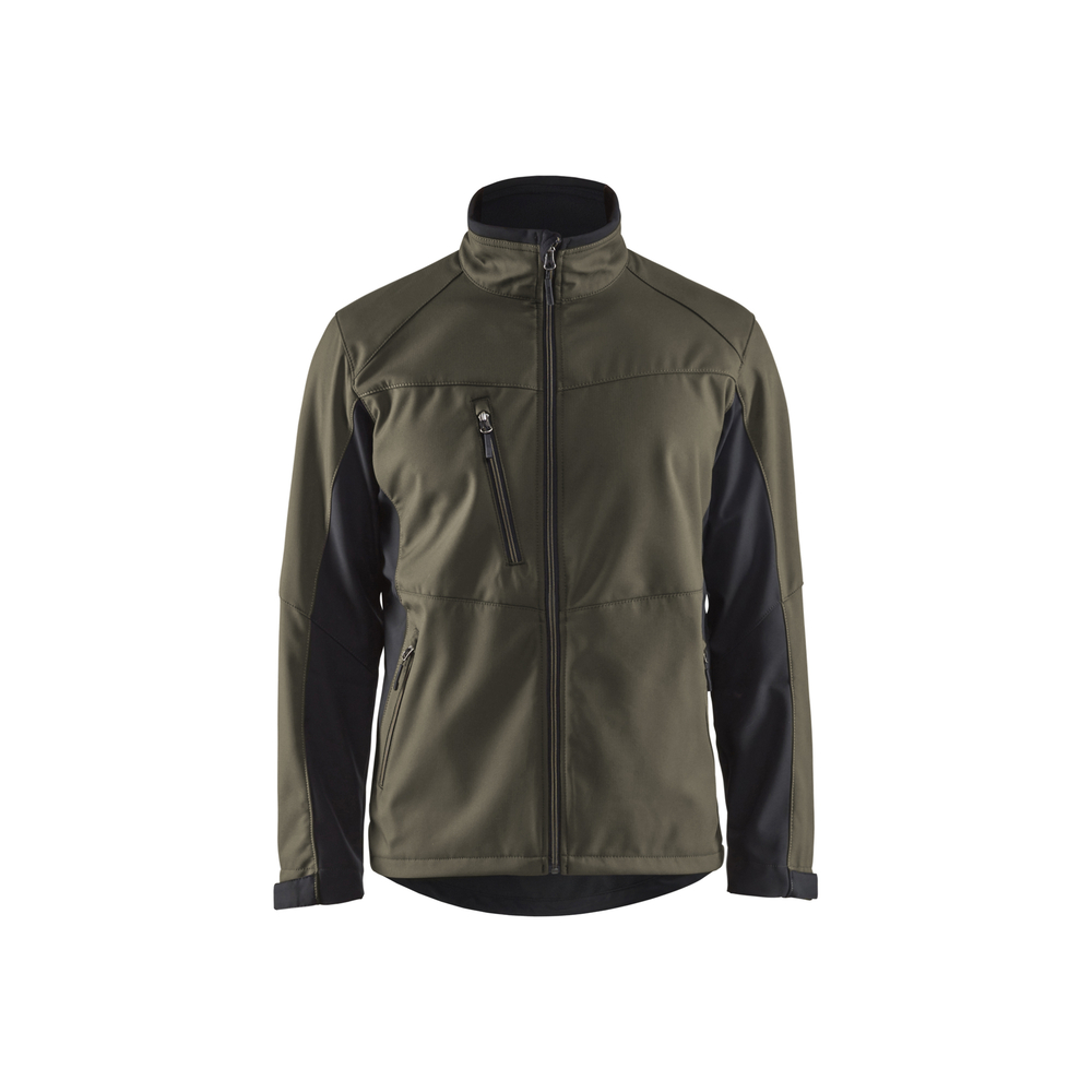 Veste Softshell 4950 Vert Kaki/Noir Blaklader - 495025164599