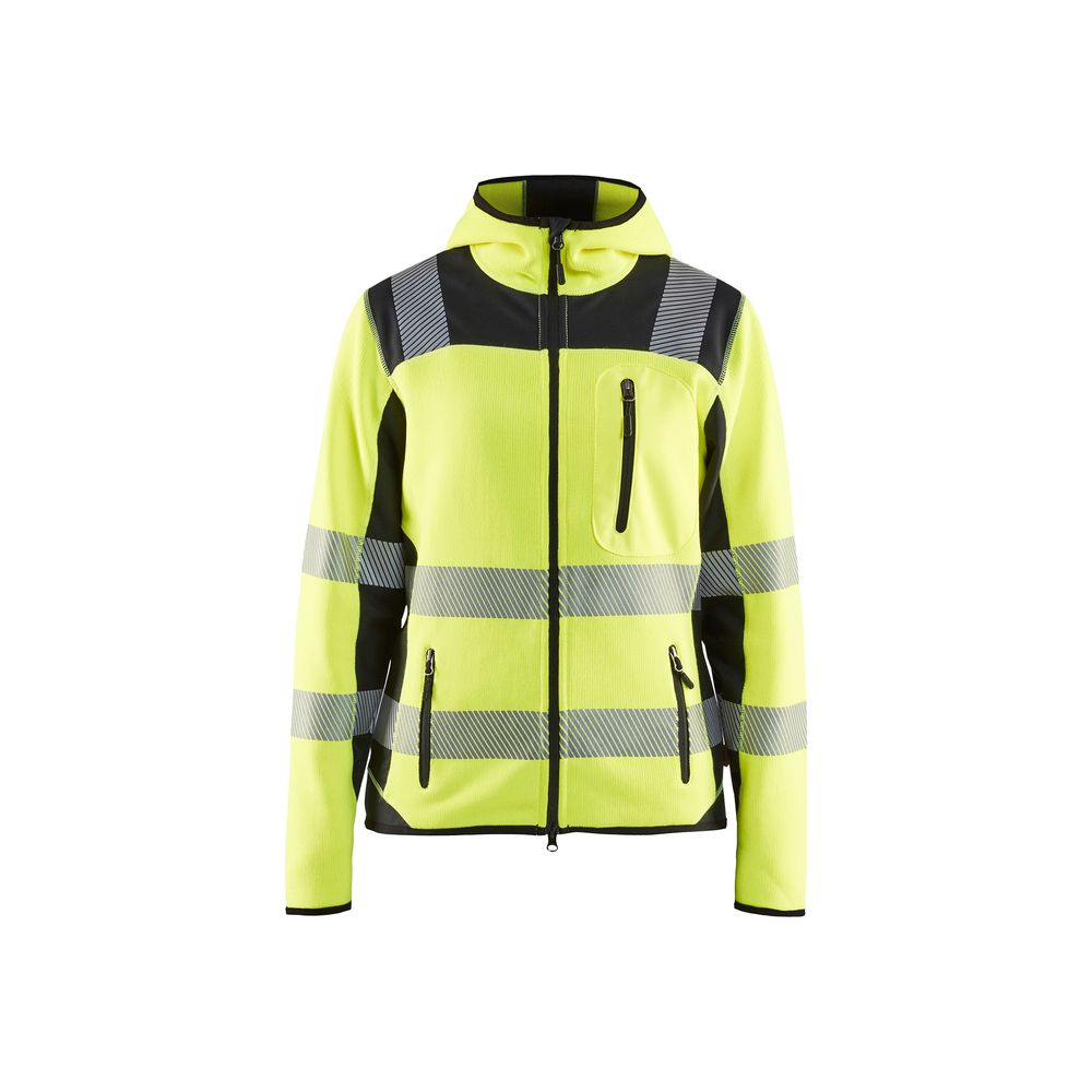 Veste tricotée haute-visibilité femme Blåkläder 4967 Jaune fluo/Noir Blaklader - 496721203399