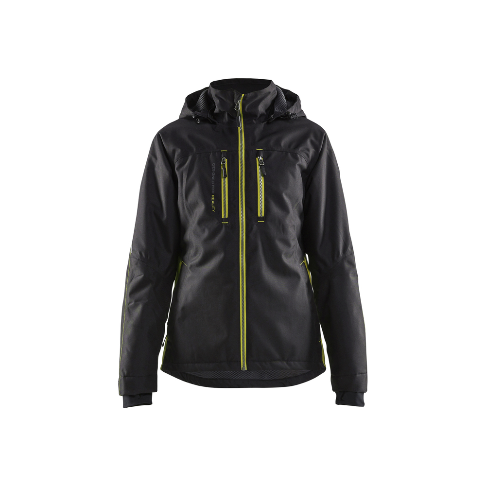 Veste doublée unite femme 4972 Noir/Jaune fluo Blaklader - 497219779933