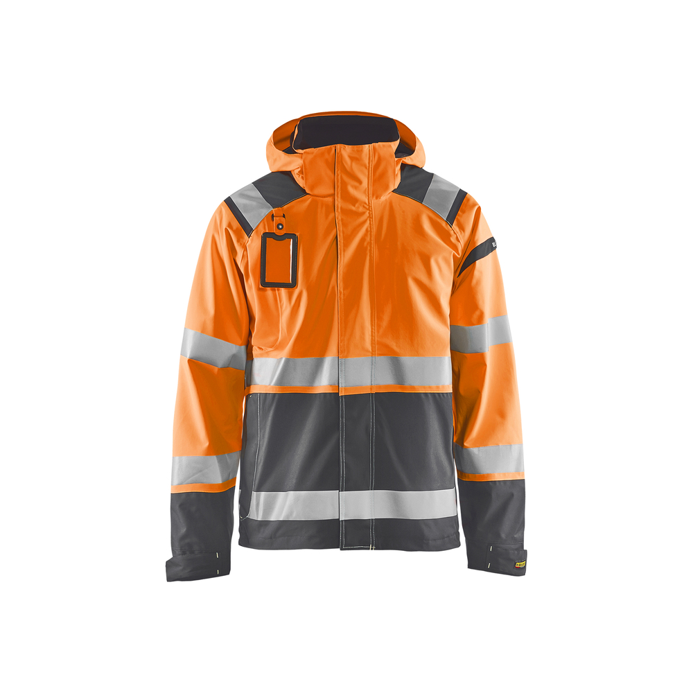 Veste hardshell stretch 2D haute-visibilité 4987 Orange fluo/Gris anthracite Blaklader - 498719875396