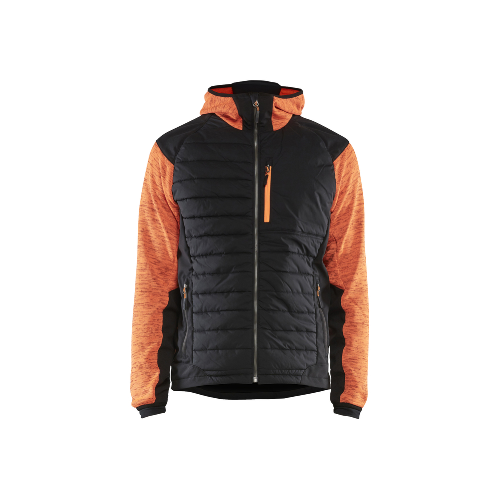 Veste hybride Blåkläder 5930 Orange fluo/Noir Blaklader - 593021175399