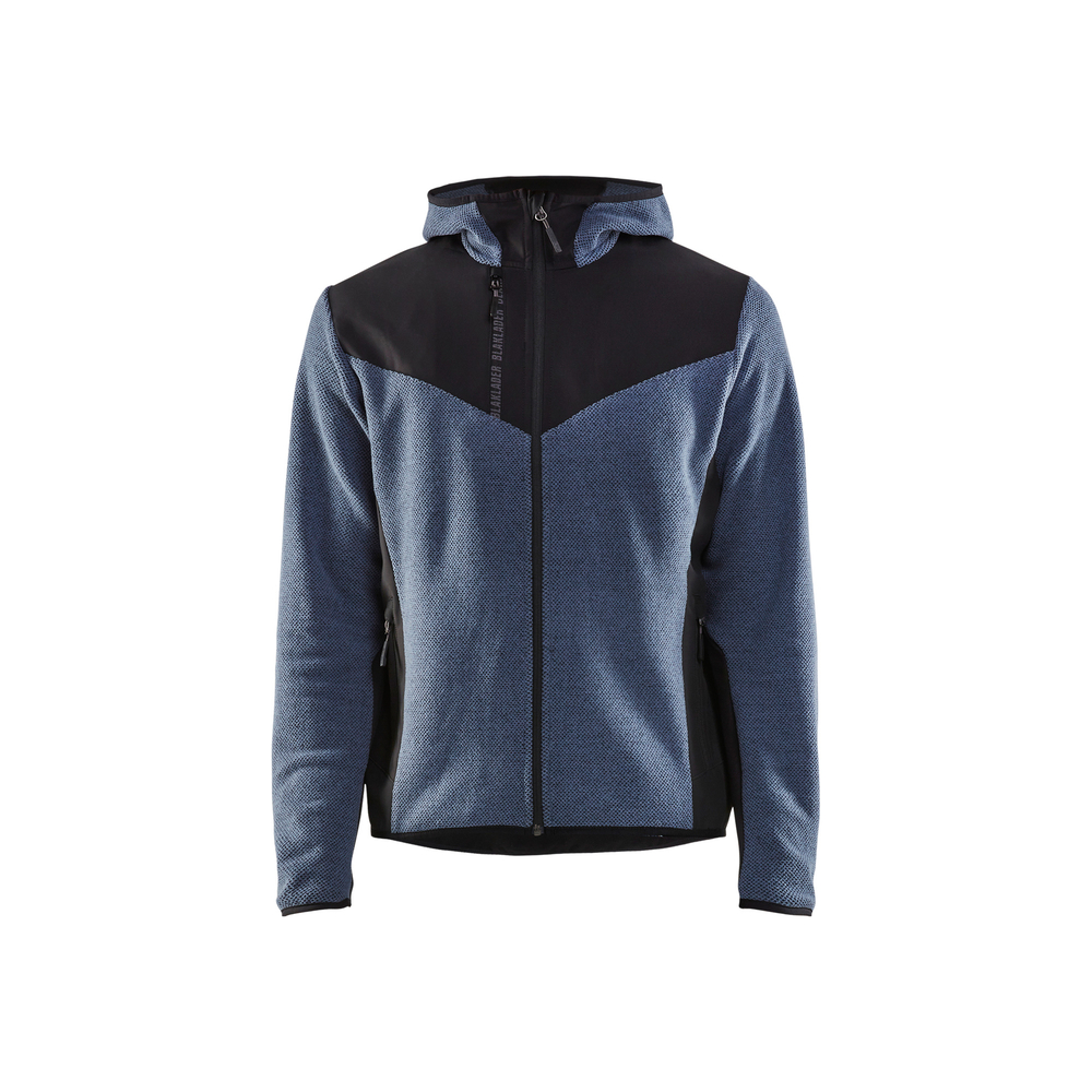 Veste tricotée avec softshell 5940 Bleu guède/Marine foncé Blaklader - 594025368286
