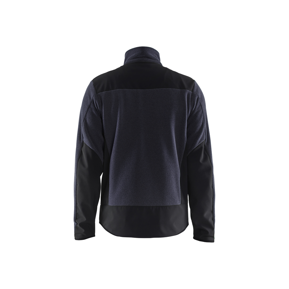 Veste tricotée avec softshell Blåkläder 5942 Marine foncé/Noir Blaklader - 594225368699