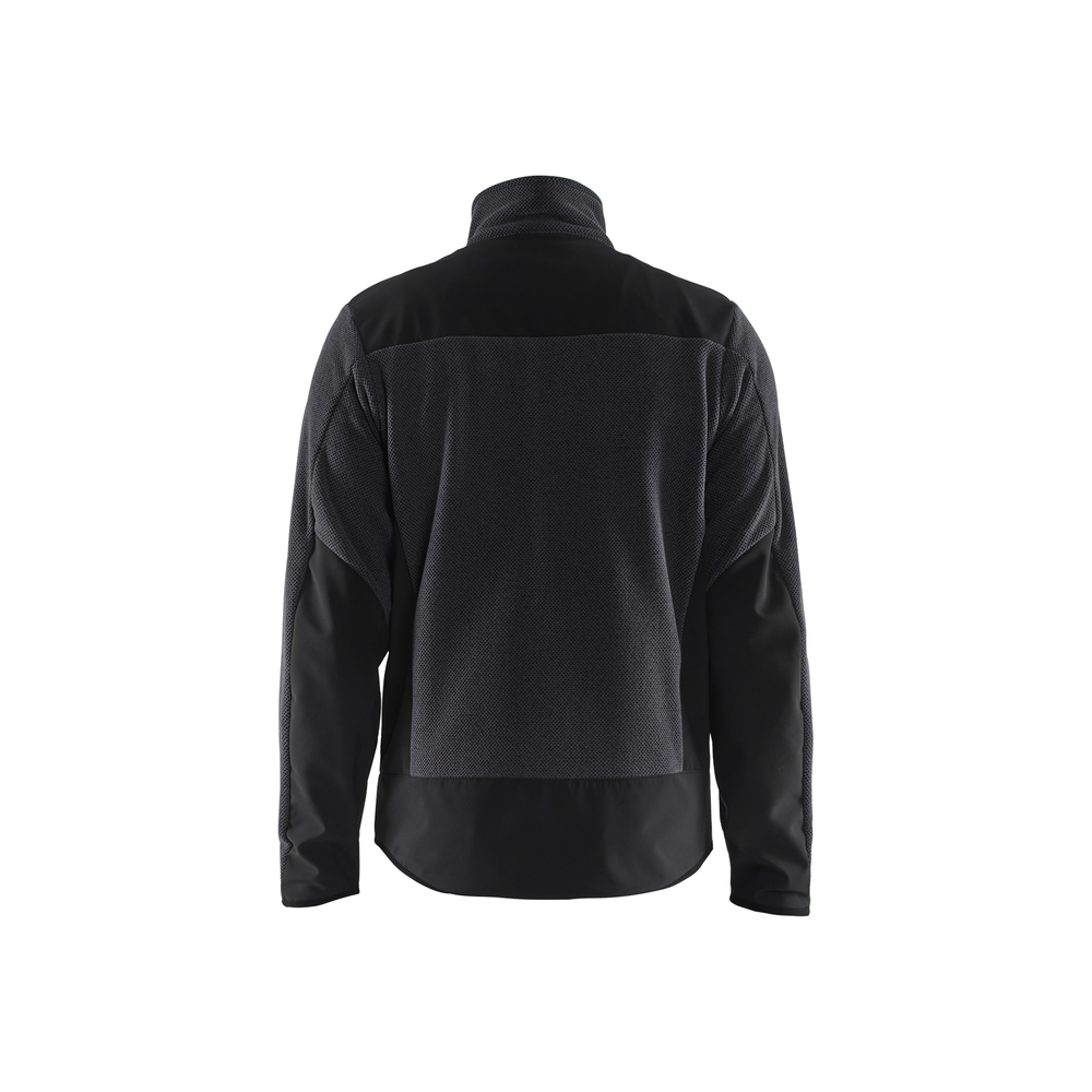 Veste tricotée avec softshell 5942 Gris anthracite/Noir Blaklader - 594225369799