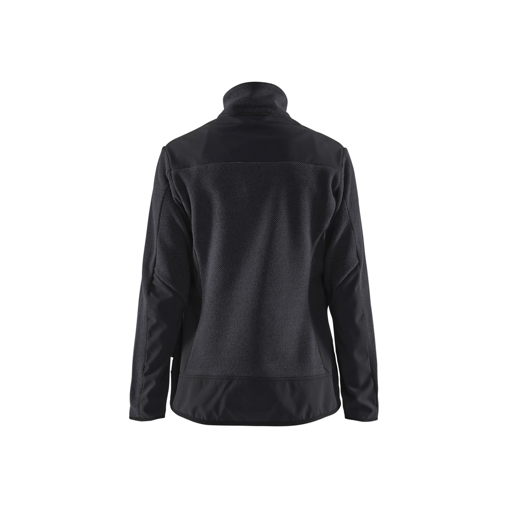 Veste tricotée avec softshell femme 5943 Gris anthracite/Noir Blaklader - 594325369799