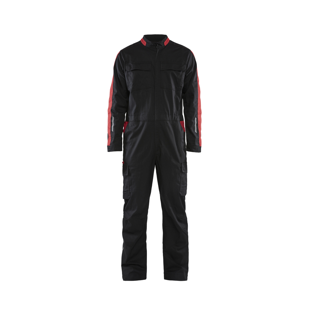 Combinaison industrie stretch 2D 6144 Noir/Rouge Blaklader - 614418329956C