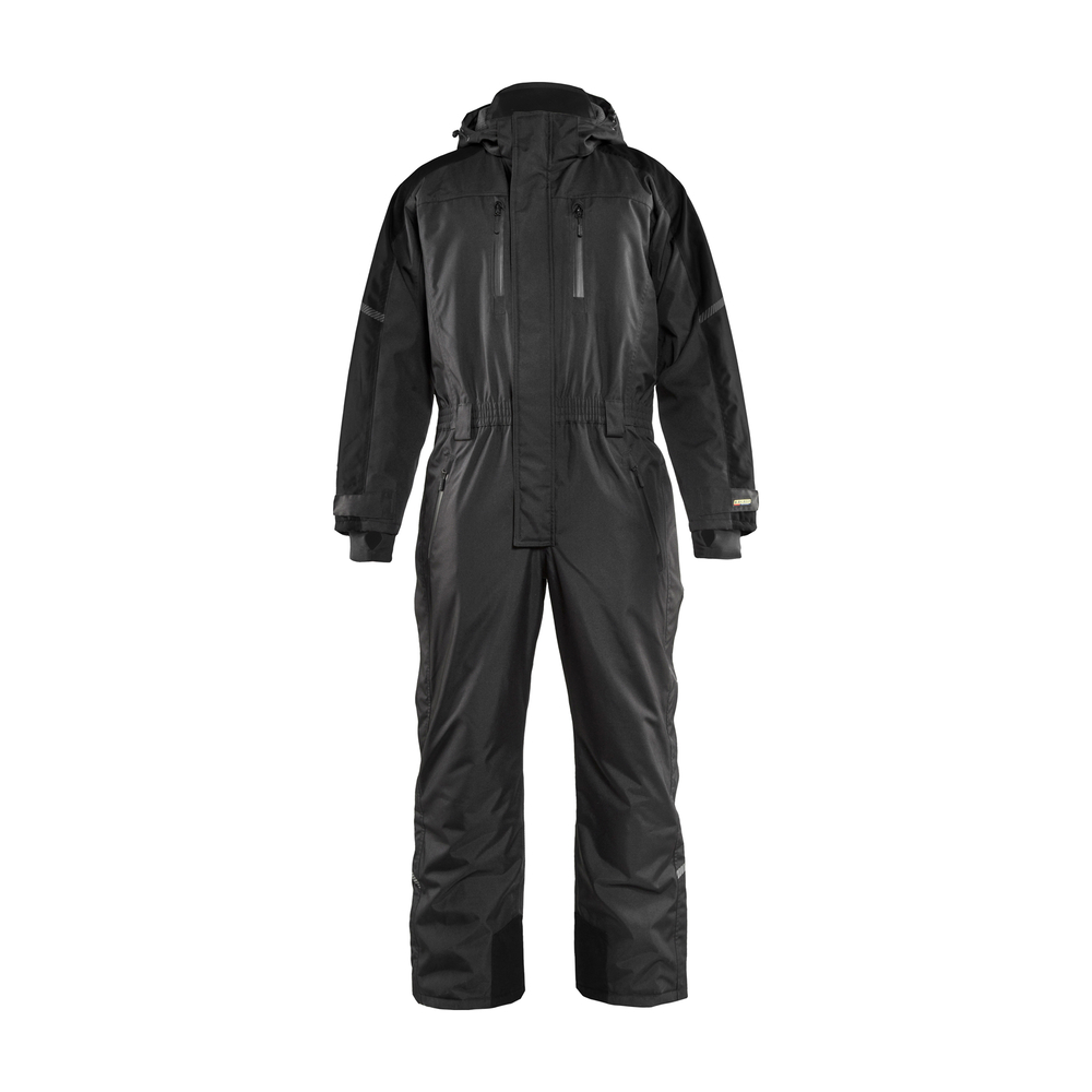 Combinaison hiver manches longues à capuche 6785 Gris clair/Noir Blaklader - 678519779499C