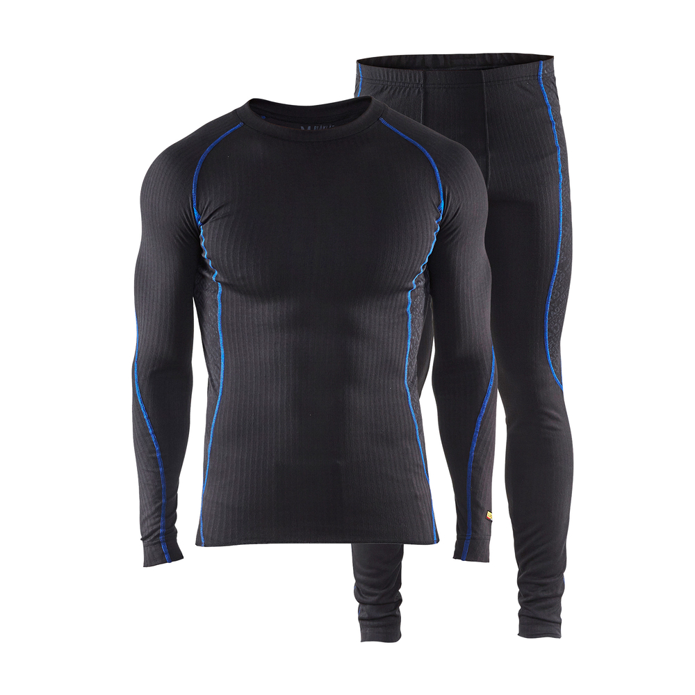Ensemble sous-vêtements LIGHT 6810 Noir/Bleu roi Blaklader - 681017079985