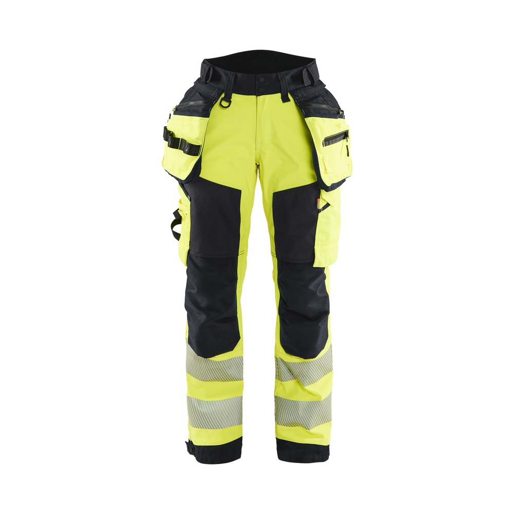 Pantalon Softshell Haute-visibilité Femme 7118 Jaune fluo/Noir Blaklader - 711825133399C