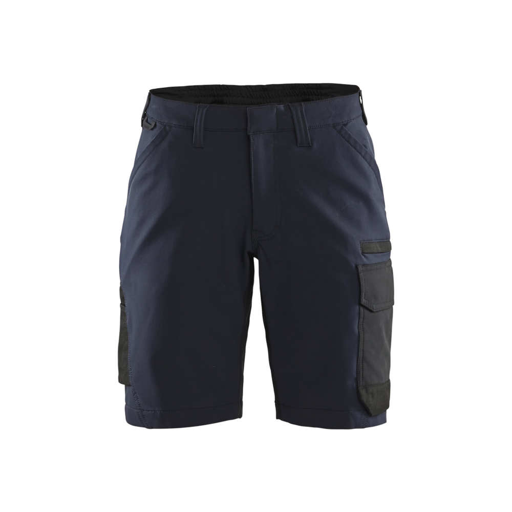 Short maintenance strech 4D femme 7123 Marine foncé/Noir Blaklader - 712316458699C
