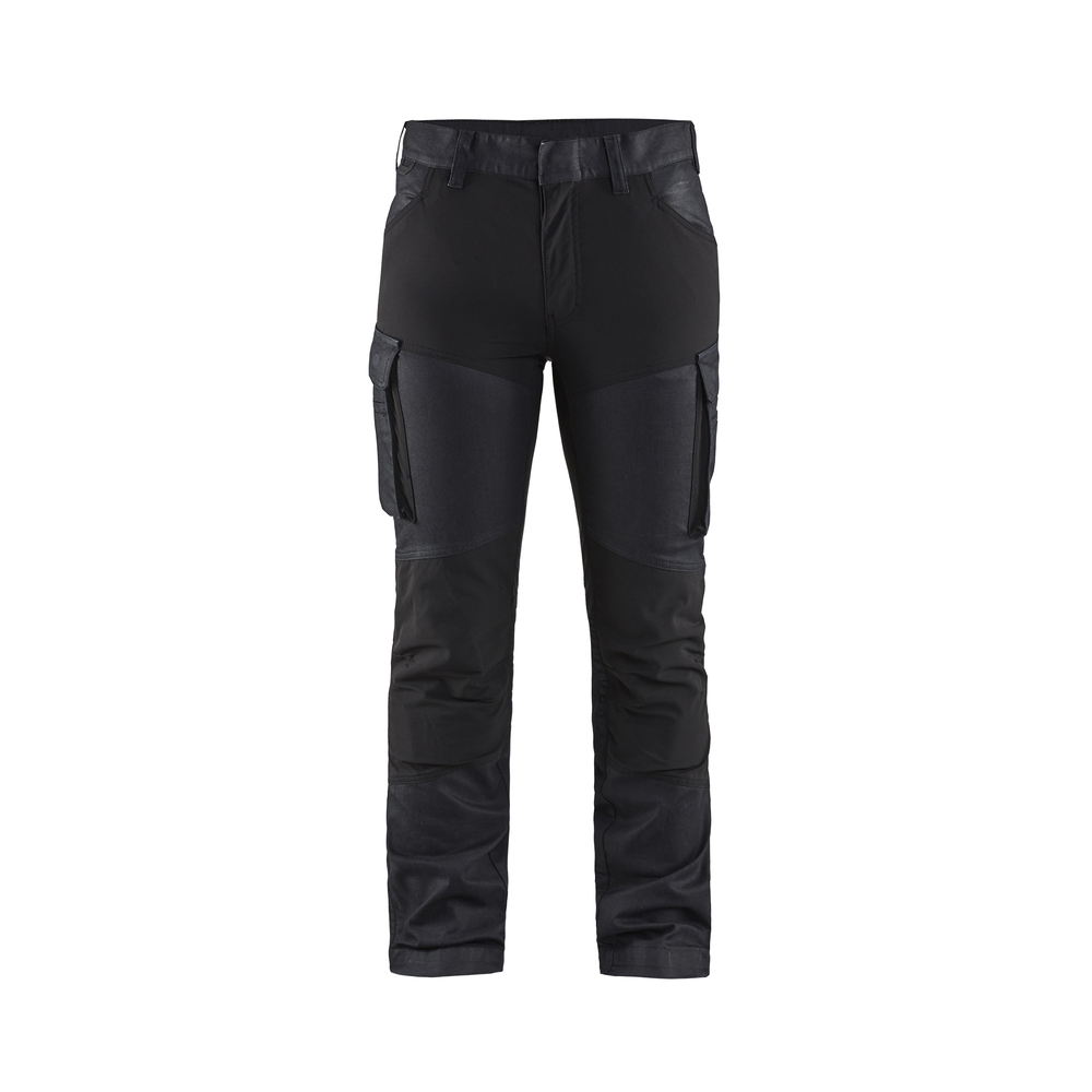 Pantalon maintenance denim stretch 2D femme 7147 Marine/Noir Blaklader - 714711478999C