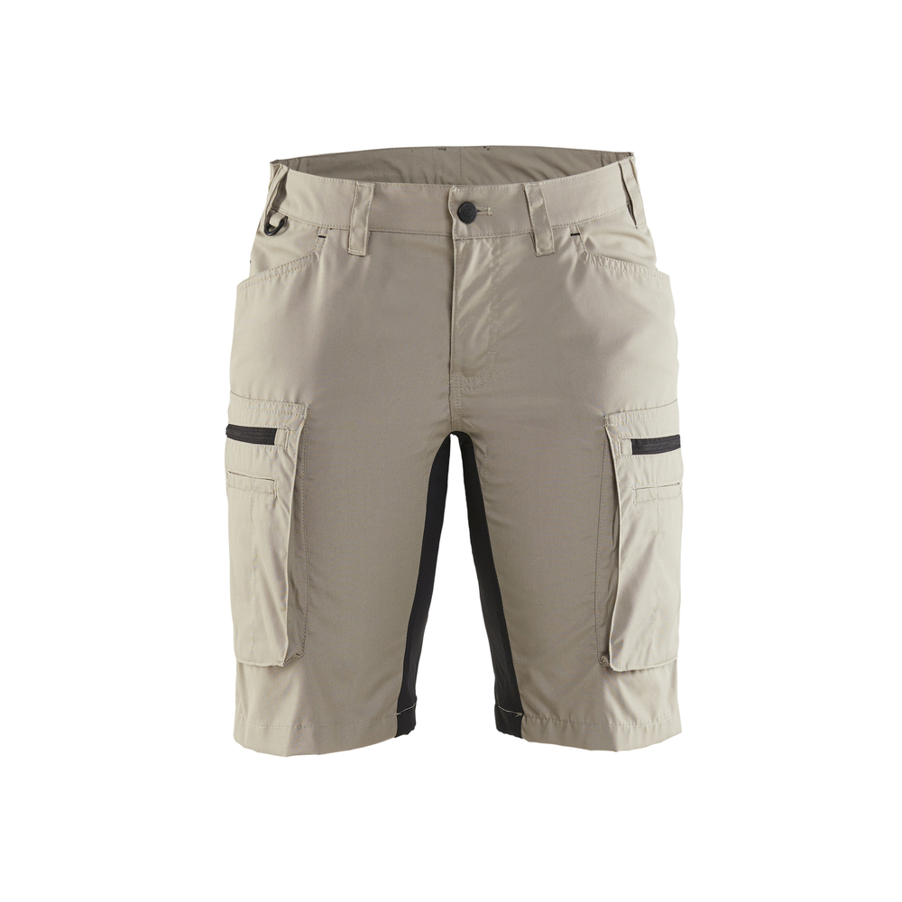 Short maintenance stretch femme Blåkläder 7149 Beige/Noir Blaklader - 714918452799C