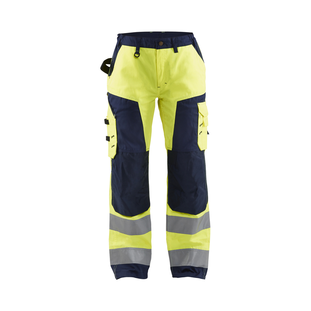Pantalon artisan haute-visibilité femme Blåkläder 7155 Jaune fluo/Marine Blaklader - 715518113389C