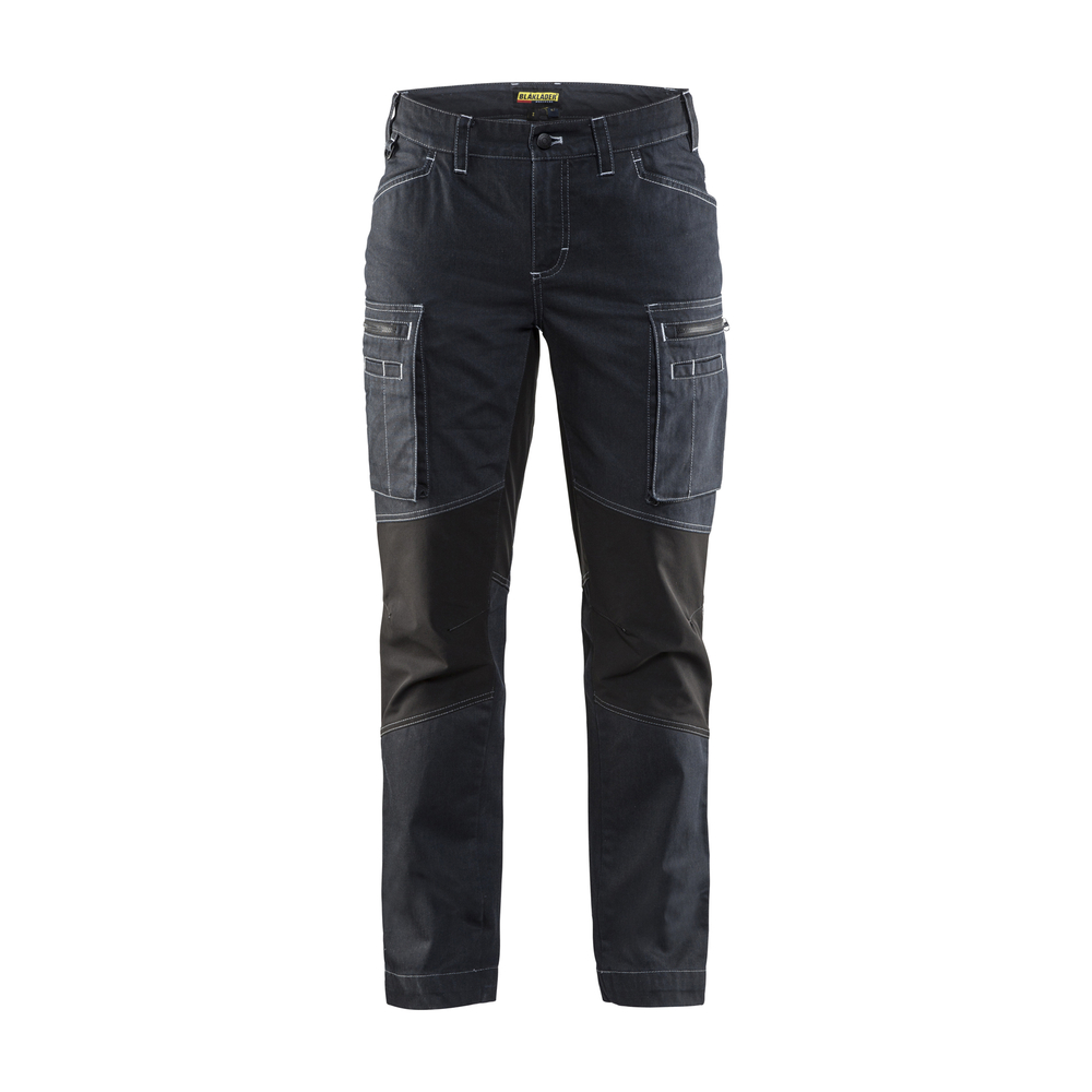Pantalon maintenance +stretch femme 7159 Marine/Noir Blaklader - 715911428999