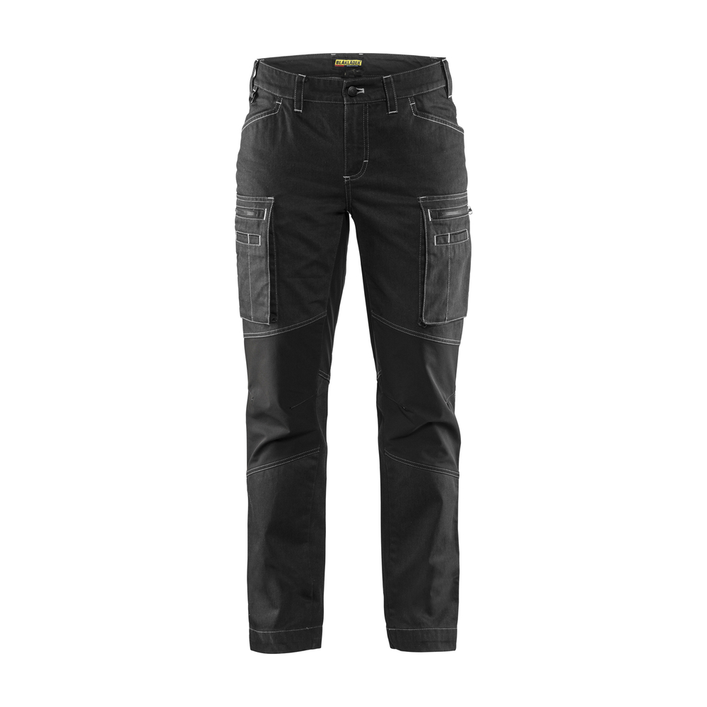 Pantalon maintenance +stretch femme 7159 Noir Blaklader - 715911429900C