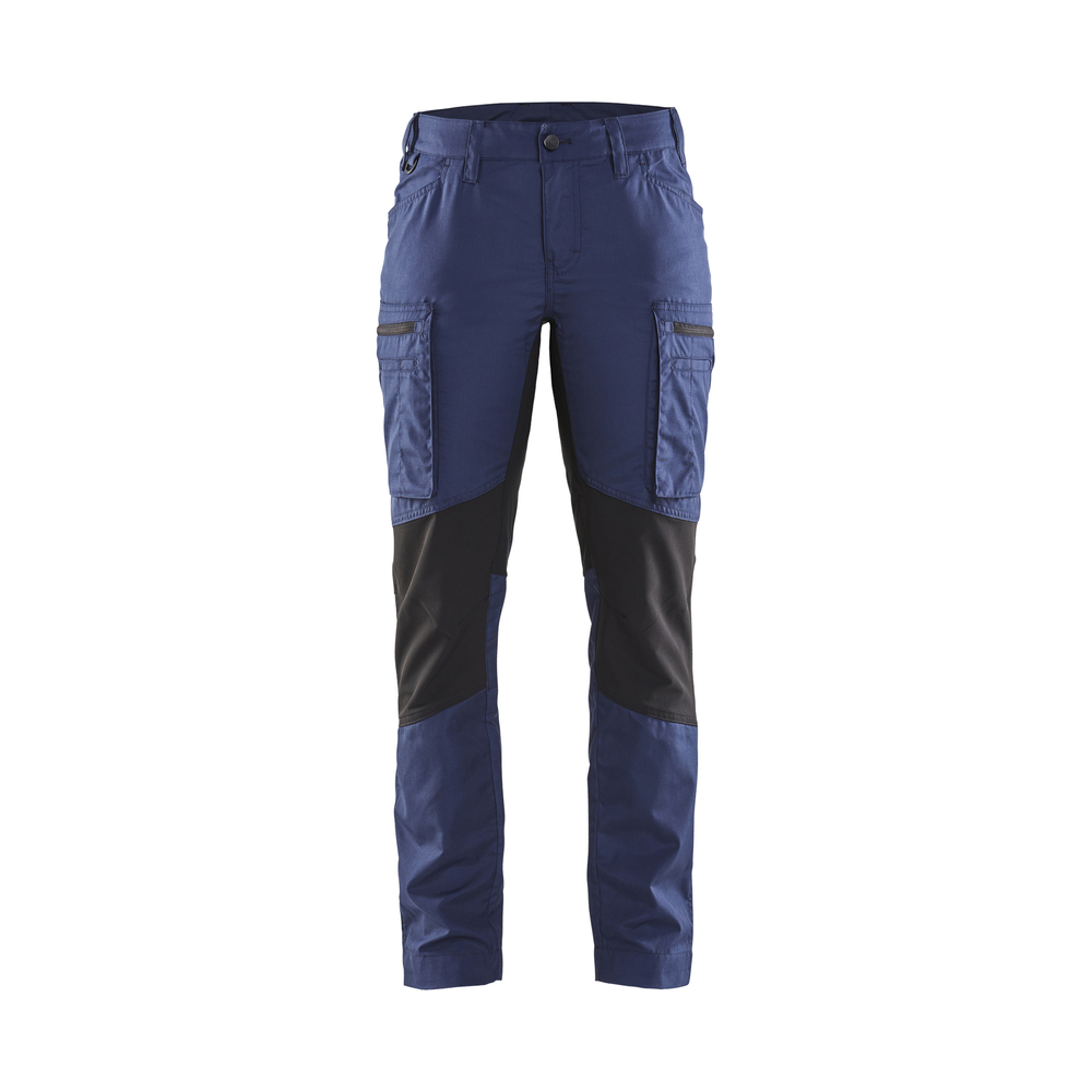 Pantalon maintenance +stretch femme 7159 Marine/Noir Blaklader - 715918458999C