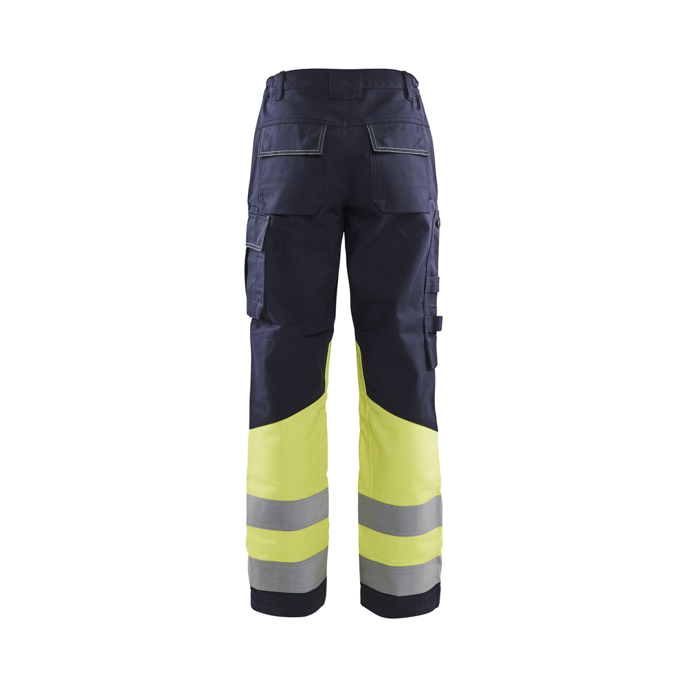 Pantalon multinormes femme 7181 Marine/Jaune fluo Blaklader - 718115148933C