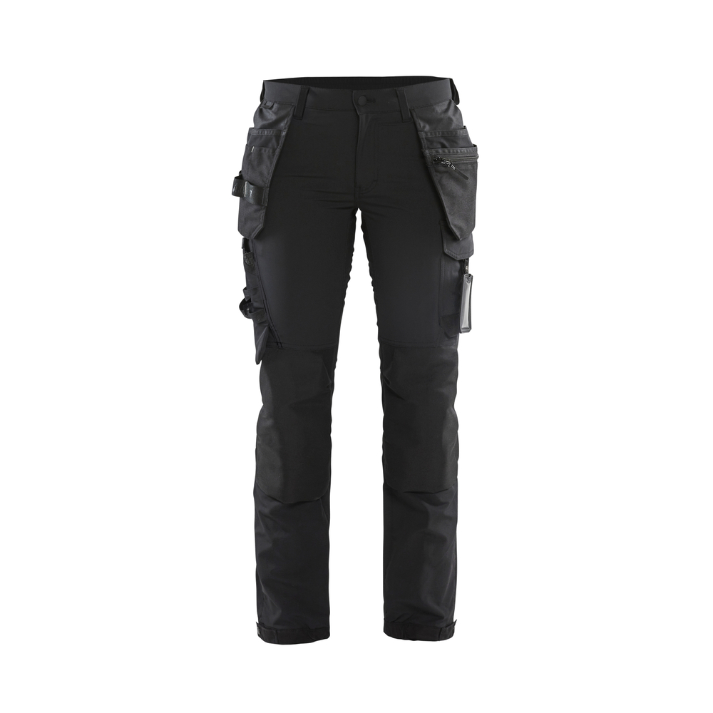 Pantalon artisan stretch 4D femme 7192 Noir/Gris foncé Blaklader - 719216459998C