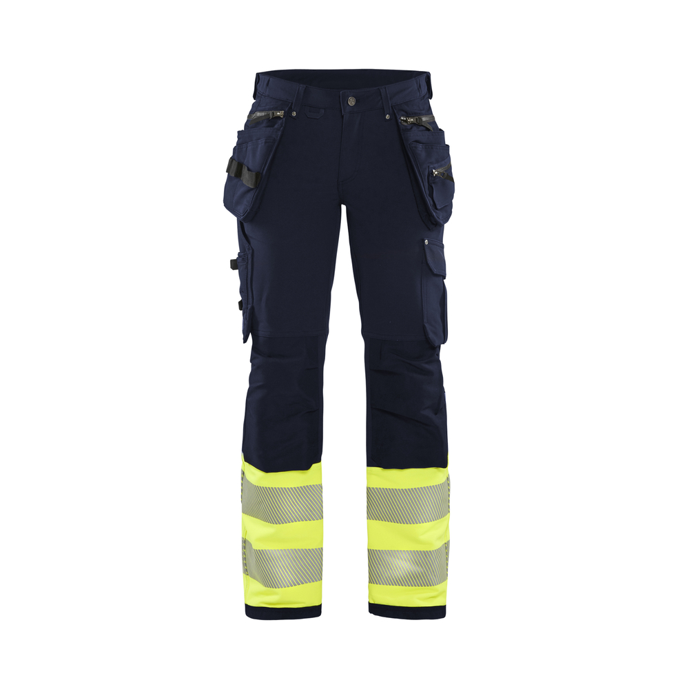 Pantalon stretch 4D haute-visibilité femme Blåkläder 7193 Marine/Jaune fluo Blaklader - 719316428933C