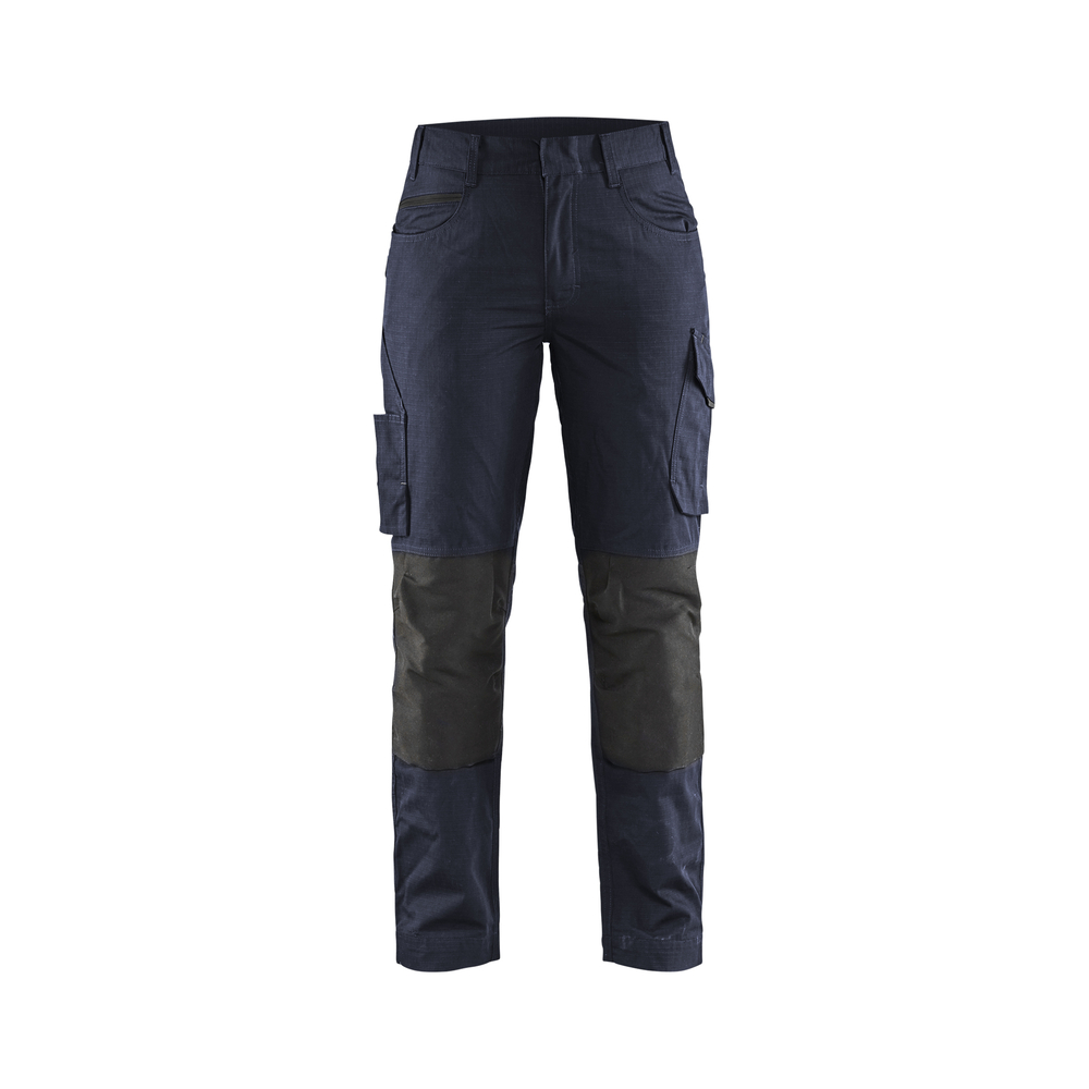 Pantalon maintenance +stretch femme 7195 Marine foncé/Noir Blaklader - 719513308699C
