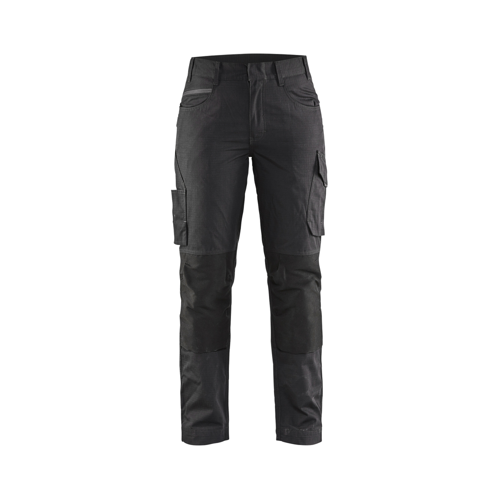 Pantalon maintenance +stretch femme 7195 Noir/Gris foncé Blaklader - 719513309998C