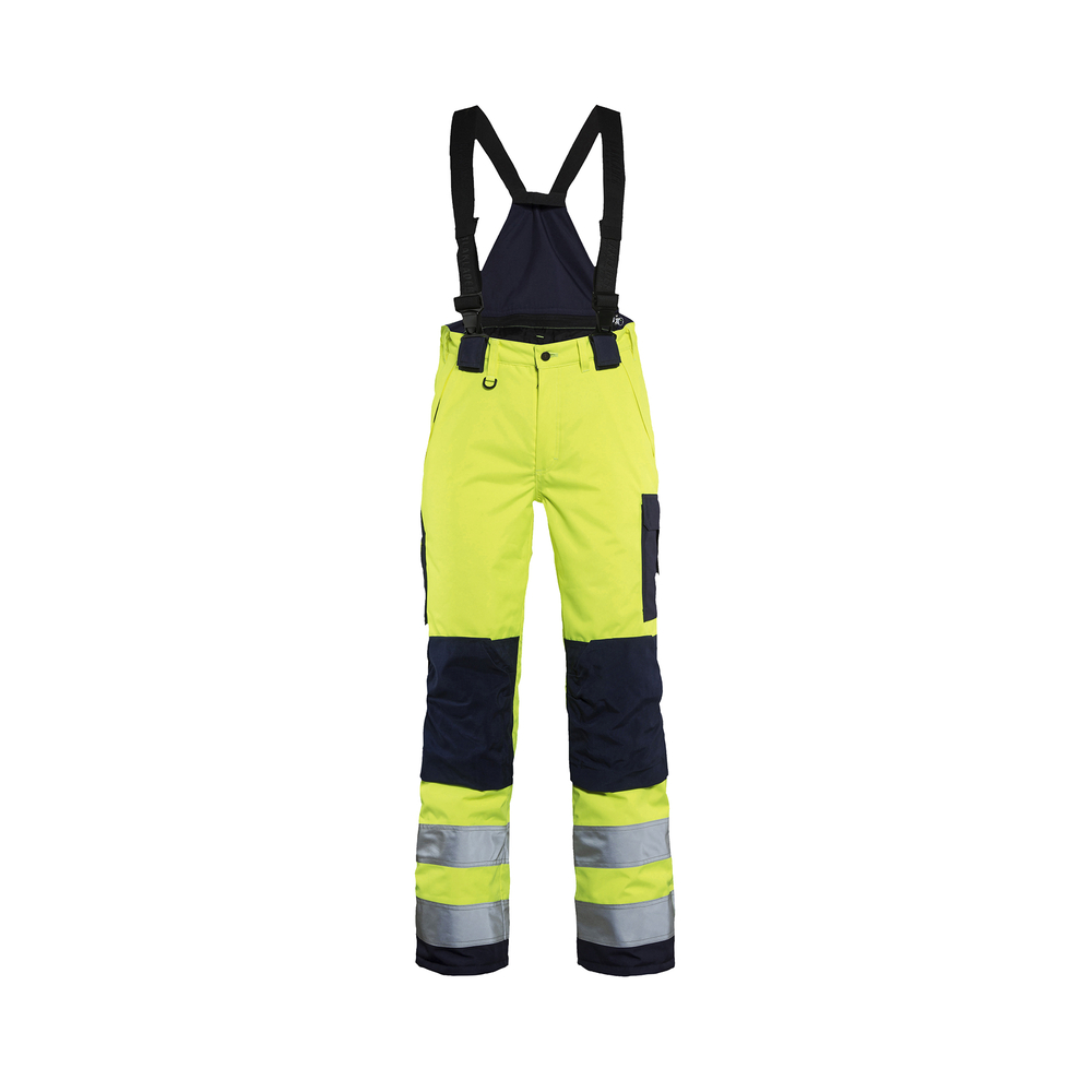 Pantalon hiver haute-visibilité femme 7885 Jaune fluo/Marine Blaklader - 788519773389C