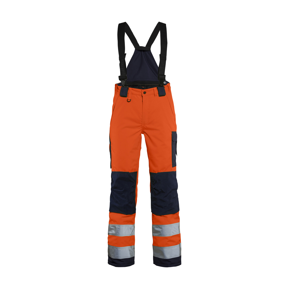 Pantalon hiver haute-visibilité femme 7885 Orange fluo/Marine Blaklader - 788519775389C
