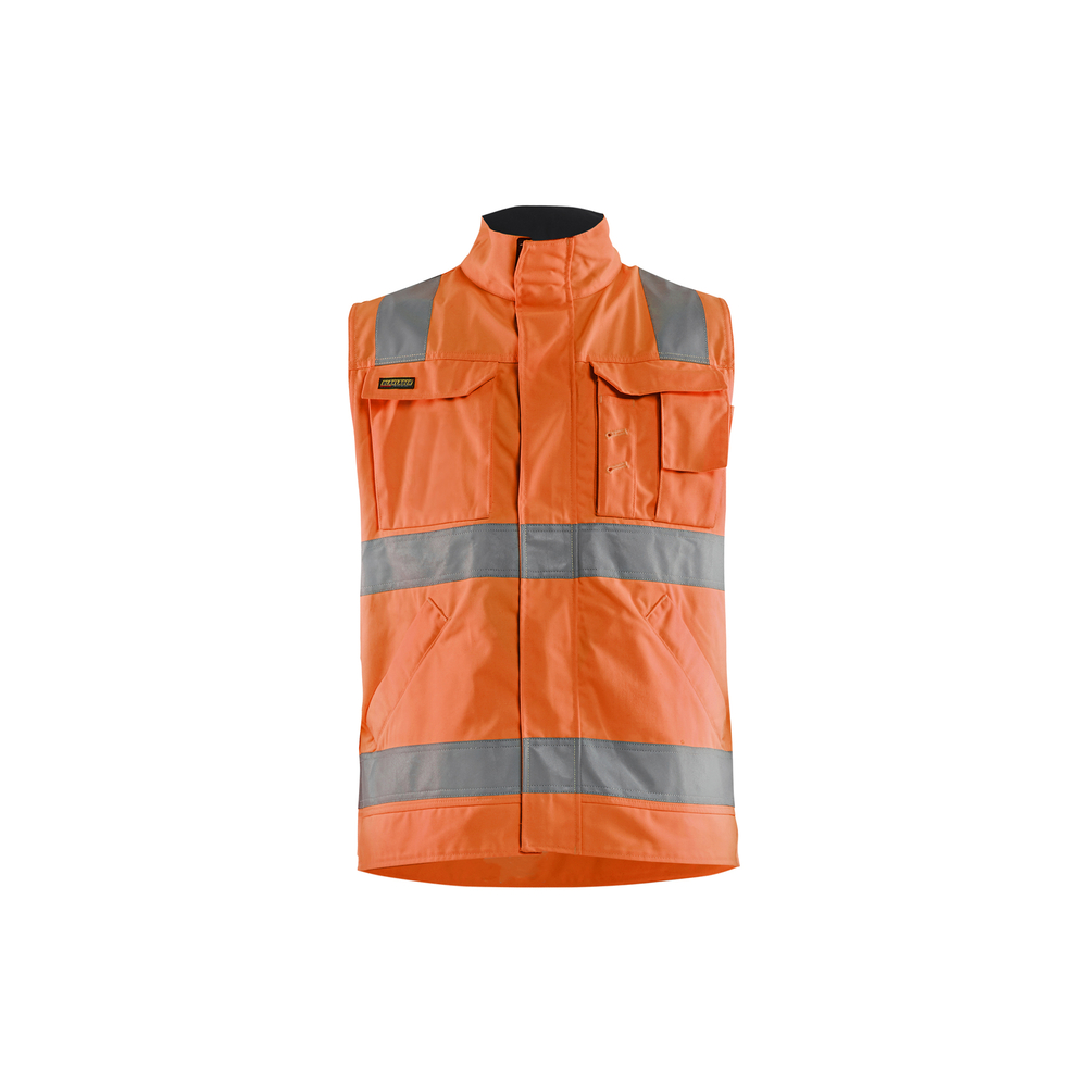 Gilet sans manches haute-visibilité Blåkläder 8505 Orange fluo/Marine Blaklader - 850518045389