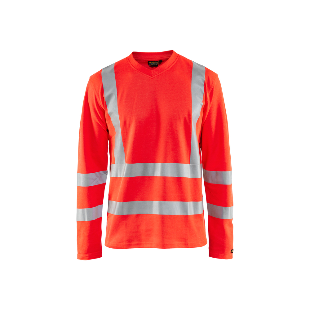 T-shirt manches longues haute-visibilité anti-UV 8948 Rouge fluo Blaklader - 894810705500