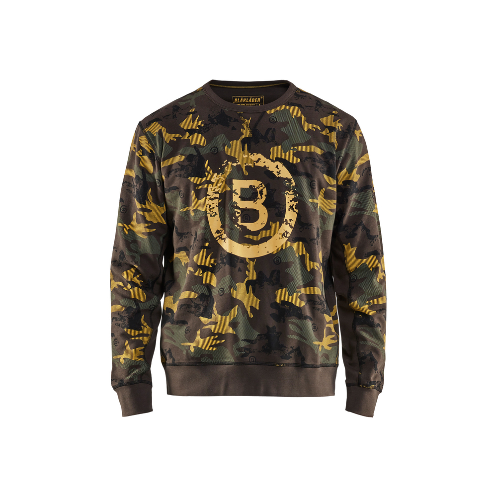 Sweat édition limitée 9408 Vert Kaki/Noir AB Blaklader - 940811584599