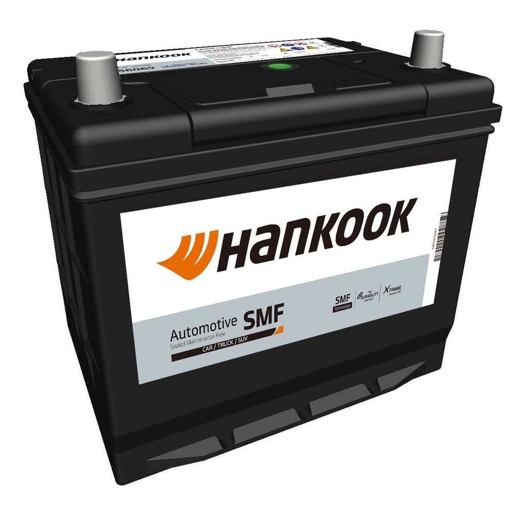BATTERIE 12V 60Ah 480A 230X172X200 - HANKOOK - MF56068