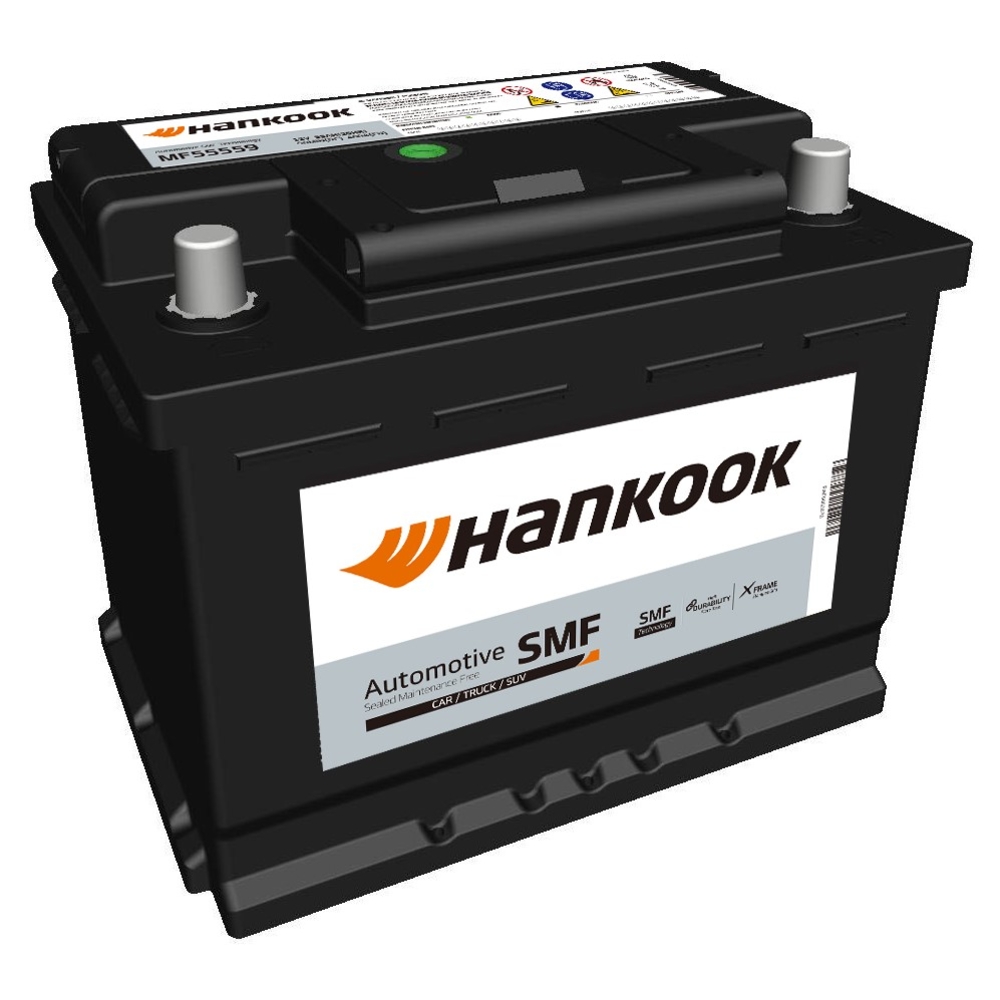 BATTERIE 12V 62Ah 540A 242X174X190 - HANKOOK - MF56219