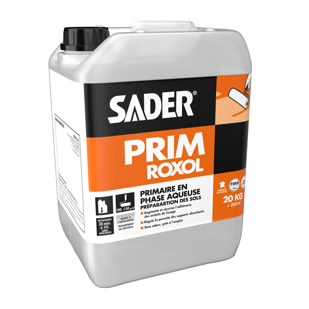 Primaire de sols PRIMROXOL - Liquide blanc 20KG - BOSTIK - 30047880