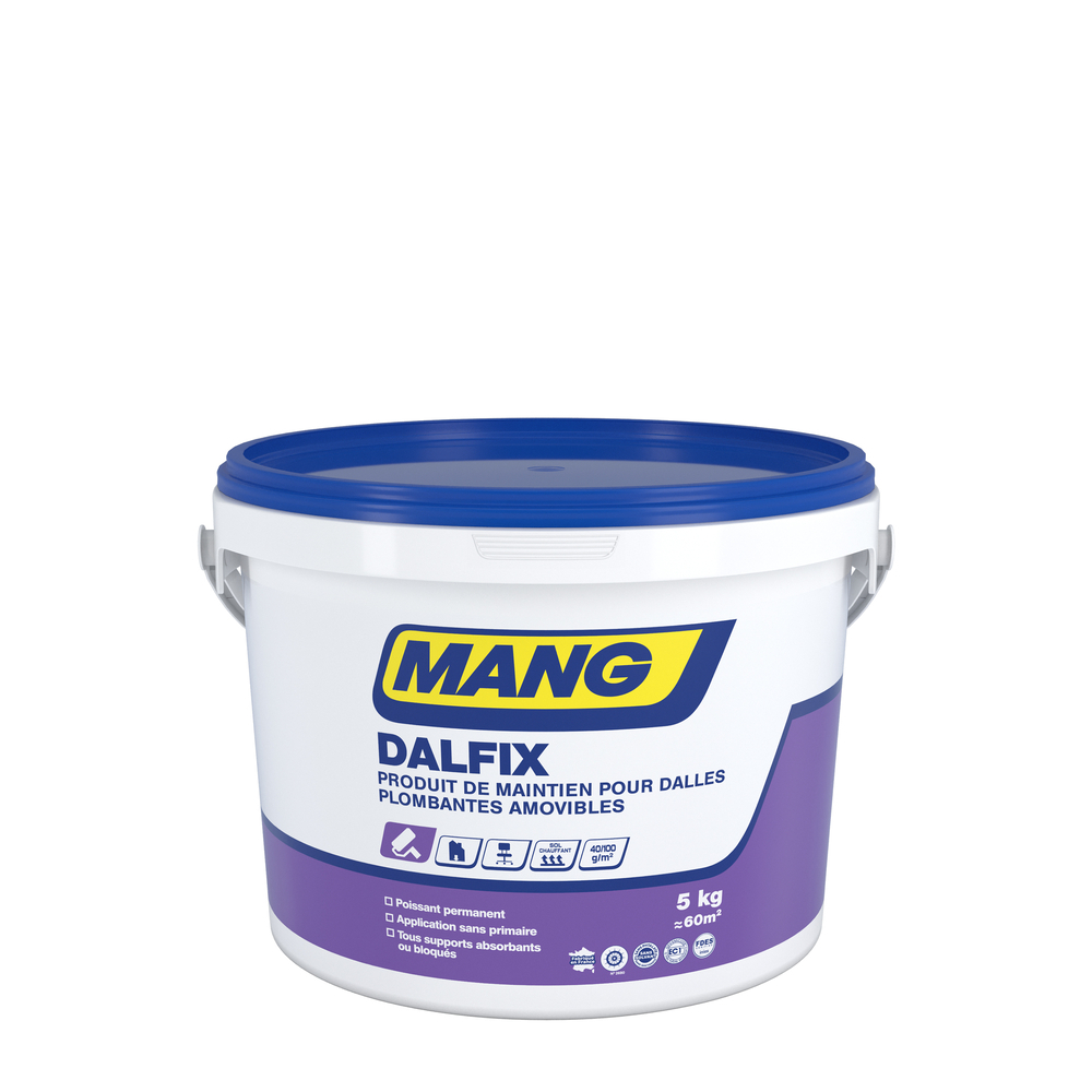 Produit de maintien pour dalles plombantes DALFIX blanc - 5 kg - MANG - 30501444