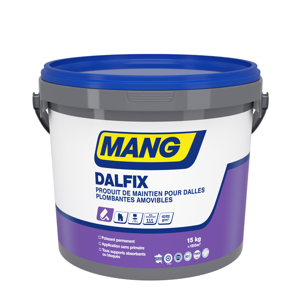 Produit de maintien pour dalles plombantes DALFIX Blanc - 15 kg - MANG - 30501445