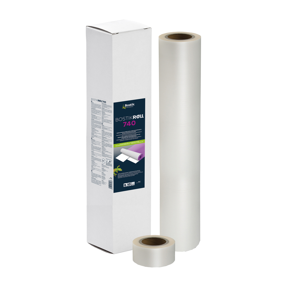 Bande adhésive - colle contact ROLL 740 - 740 mm x 25m - BOSTIK - 30607858