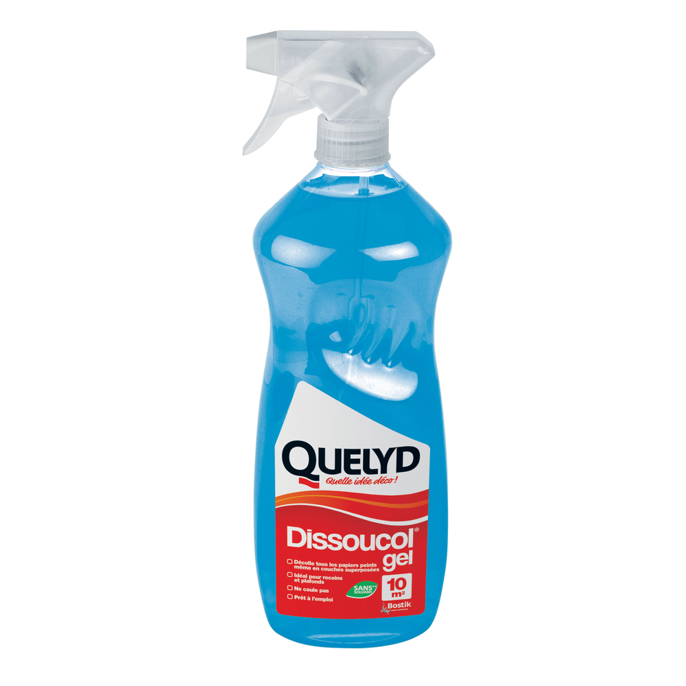 Décolleur papiers peints Dissoucol 1L - Lot de 10 - QUELYD - 30611655