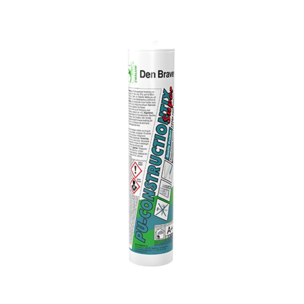 Colle polyuréthane Gel Montagefix 580 Transparent - 300ml - Lot de 12 - DEN BRAVEN - 31000080