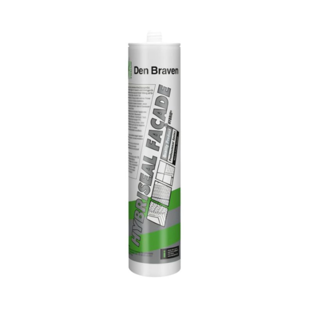 Mastic hybride SPUR Hybriseal façade - Blanc 300ml - Lot de 25 - DEN BRAVEN - 31000570