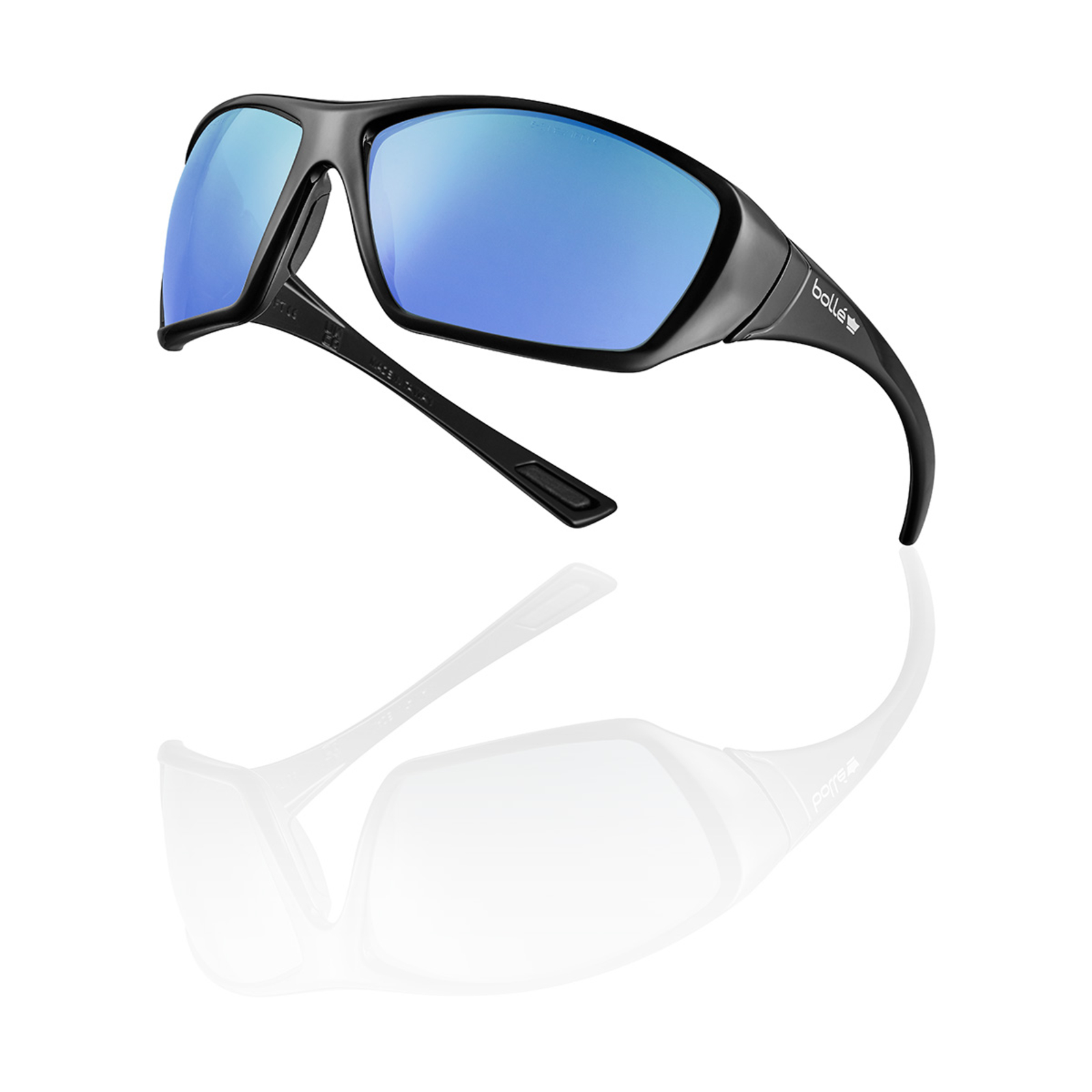 Lunette Cobalt flash polarisée HUSTLER BOLLÉ SAFETY - HUSTLN50E